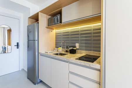 Studio para alugar com 27m², 1 quarto e sem vagaCozinha