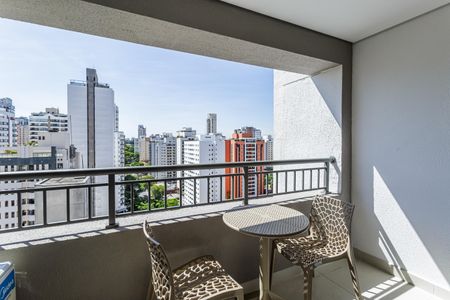 Varanda de kitnet/studio para alugar com 1 quarto, 27m² em Planalto Paulista, São Paulo