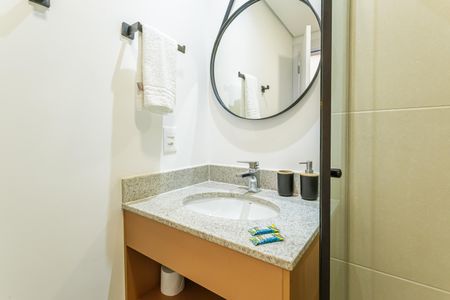 Studio para alugar com 27m², 1 quarto e sem vagaBanheiro