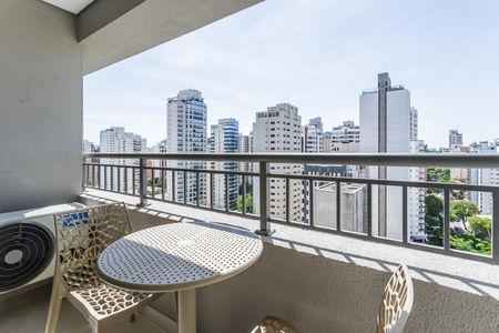 Varanda de kitnet/studio para alugar com 1 quarto, 27m² em Planalto Paulista, São Paulo