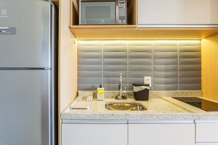 Studio para alugar com 27m², 1 quarto e sem vagaCozinha