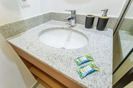 Studio para alugar com 27m², 1 quarto e sem vagaBanheiro