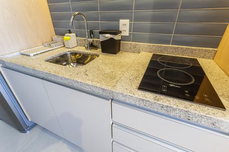 Studio para alugar com 27m², 1 quarto e sem vagaCozinha