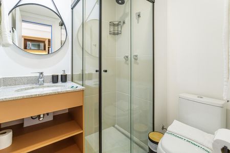 Studio para alugar com 27m², 1 quarto e sem vagaBanheiro