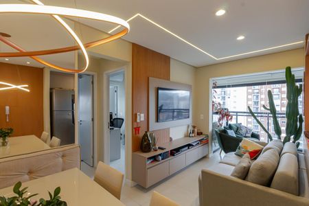 Sala de kitnet/studio à venda com 1 quarto, 56m² em Indianópolis, São Paulo