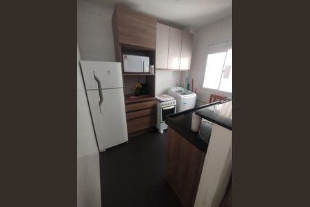 Cozinha de apartamento para alugar com 2 quartos, 39m² em Canudos, Novo Hamburgo