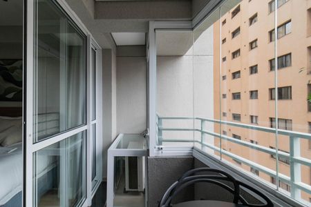 Varanda de kitnet/studio para alugar com 1 quarto, 22m² em Perdizes, São Paulo