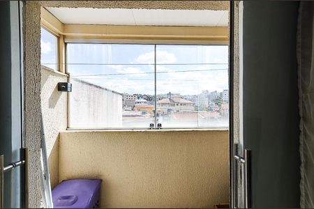 Varanda de apartamento à venda com 3 quartos, 80m² em Ana Lúcia, Belo Horizonte