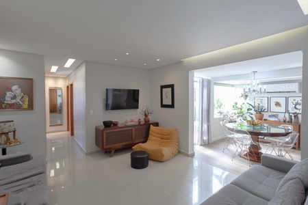 Sala de apartamento à venda com 3 quartos, 167m² em Santa Ines, Belo Horizonte