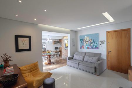 Sala de apartamento à venda com 3 quartos, 167m² em Santa Ines, Belo Horizonte