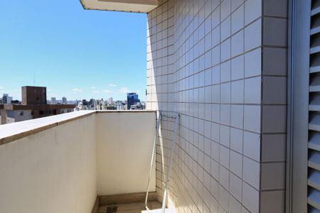 Varanda do Quarto de apartamento à venda com 1 quarto, 52m² em Funcionários, Belo Horizonte