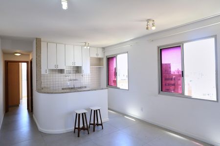 Sala/Cozinha de apartamento à venda com 1 quarto, 52m² em Funcionários, Belo Horizonte