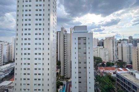 Vista da Sacada de apartamento para alugar com 1 quarto, 45m² em Aclimação, São Paulo