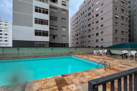 Apartamento para alugar com 45m², 1 quarto e 1 vagaPiscina