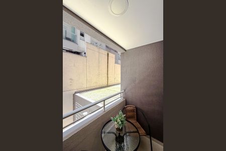 Studio à venda com 27m², 1 quarto e sem vaga Studio à venda com 27m², 1 quarto e sem vagaVaranda