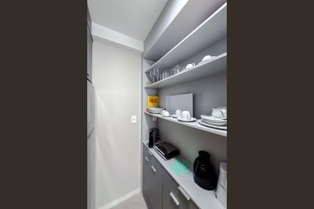 Studio à venda com 27m², 1 quarto e sem vaga Studio à venda com 27m², 1 quarto e sem vagaCozinha