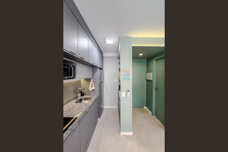 Studio à venda com 27m², 1 quarto e sem vaga Studio à venda com 27m², 1 quarto e sem vagaCozinha