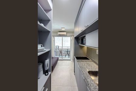 Studio à venda com 27m², 1 quarto e sem vaga Studio à venda com 27m², 1 quarto e sem vagaCozinha