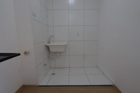 Apartamento para alugar com 35m², 2 quartos e sem vagaCozinha - detalhe lavanderia