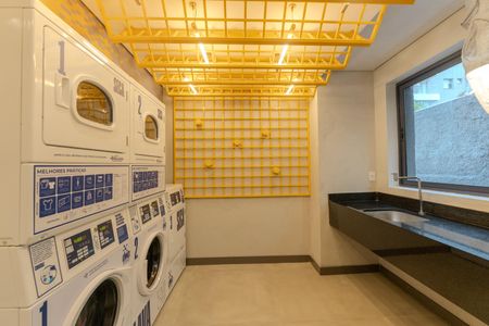 Studio à venda com 24m², 1 quarto e sem vagaLavanderia