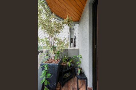 Varanda da Sala de apartamento à venda com 3 quartos, 143m² em Vila Andrade, São Paulo