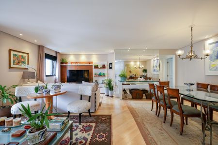 Sala de apartamento à venda com 3 quartos, 143m² em Vila Andrade, São Paulo