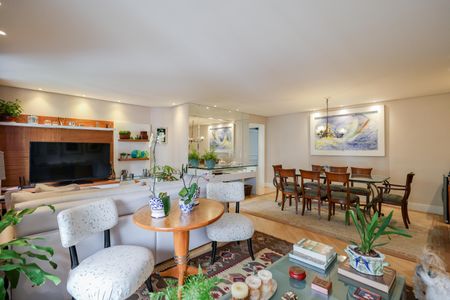 Sala de apartamento à venda com 3 quartos, 143m² em Vila Andrade, São Paulo