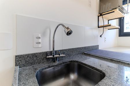 Studio para alugar com 24m², 1 quarto e sem vaga Studio para alugar com 24m², 1 quarto e sem vagaCozinha