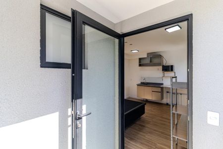 Studio para alugar com 24m², 1 quarto e sem vaga Studio para alugar com 24m², 1 quarto e sem vagaVaranda