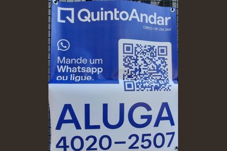 Studio para alugar com 24m², 1 quarto e sem vaga Studio para alugar com 24m², 1 quarto e sem vagaPlaca