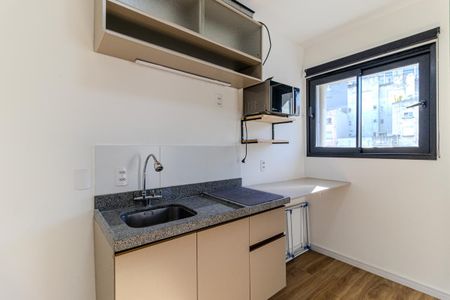 Studio para alugar com 24m², 1 quarto e sem vaga Studio para alugar com 24m², 1 quarto e sem vagaCozinha