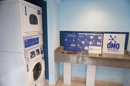 Apartamento para alugar com 24m², 1 quarto e sem vagaLavanderia