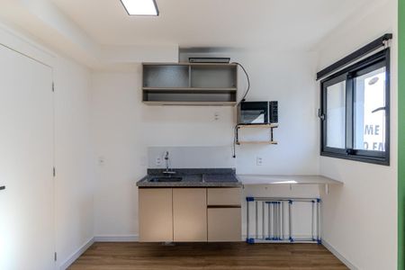 Studio para alugar com 24m², 1 quarto e sem vaga Studio para alugar com 24m², 1 quarto e sem vagaCozinha