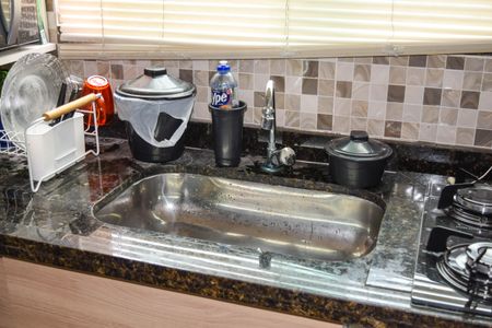 Sala/Cozinha de apartamento à venda com 2 quartos, 40m² em Tatuapé, São Paulo