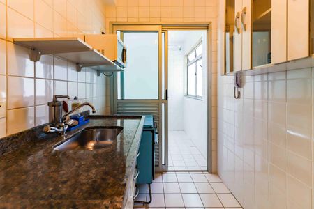 Apartamento para alugar com 49m², 2 quartos e 1 vagaCozinha e Área de Serviço