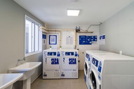 Studio para alugar com 27m², 1 quarto e sem vagaLavanderia