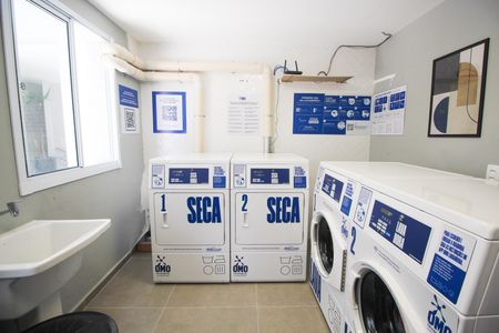 Studio para alugar com 27m², 1 quarto e sem vagaLavanderia