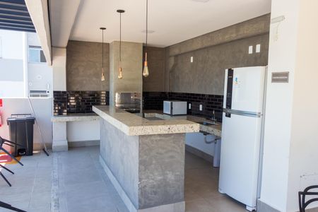 Apartamento para alugar com 42m², 2 quartos e 1 vaga Apartamento para alugar com 42m², 2 quartos e 1 vagaÁrea comum - Churrasqueira