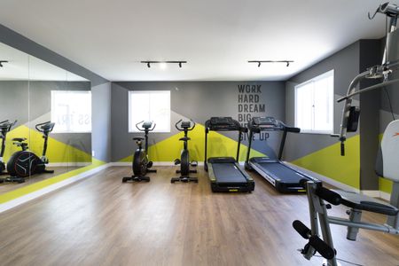 Apartamento para alugar com 35m², 2 quartos e sem vaga Apartamento para alugar com 35m², 2 quartos e sem vagaAcademia