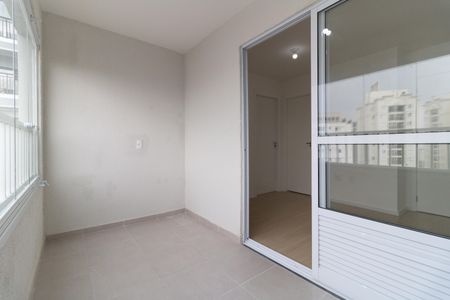 Varanda  de apartamento à venda com 2 quartos, 35m² em Vila Dom Pedro I, São Paulo