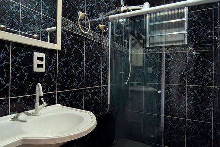 Casa de condomínio para alugar com 108m², 2 quartos e 1 vaga Casa de condomínio para alugar com 108m², 2 quartos e 1 vagaBanheiro Social