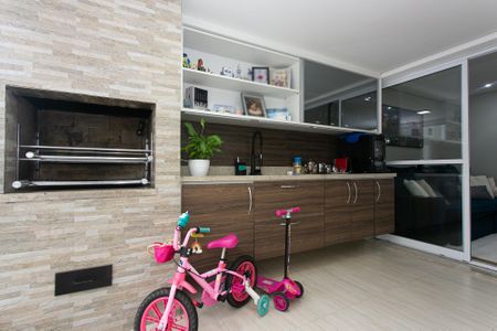 Apartamento à venda com 107m², 3 quartos e 2 vagasVaranda gourmet