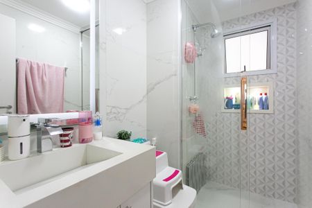 Apartamento à venda com 107m², 3 quartos e 2 vagasBanheiro Social