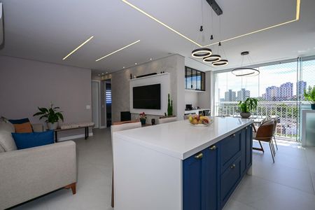 Sala de apartamento à venda com 3 quartos, 82m² em Jardim Umarizal, São Paulo