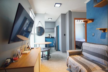 Sala de apartamento à venda com 2 quartos, 45m² em Mário Quintana, Porto Alegre