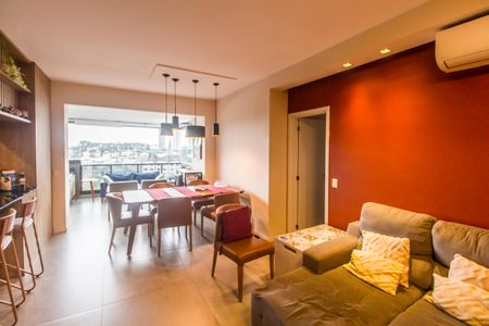 Sala  de apartamento à venda com 3 quartos, 112m² em Empresarial 18 do Forte, Barueri