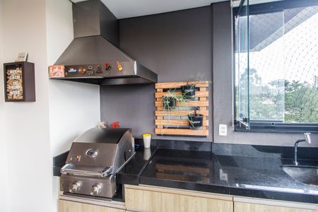 Varanda gourmet de apartamento à venda com 3 quartos, 112m² em Empresarial 18 do Forte, Barueri