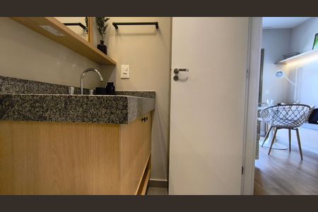 Apartamento para alugar com 22m², 1 quarto e sem vagaBanheiro 