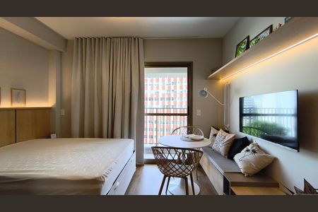 Quarto de apartamento para alugar com 1 quarto, 22m² em Vila Mariana, São Paulo