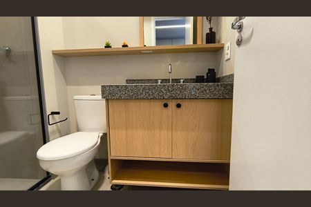 Apartamento para alugar com 22m², 1 quarto e sem vagaBanheiro 